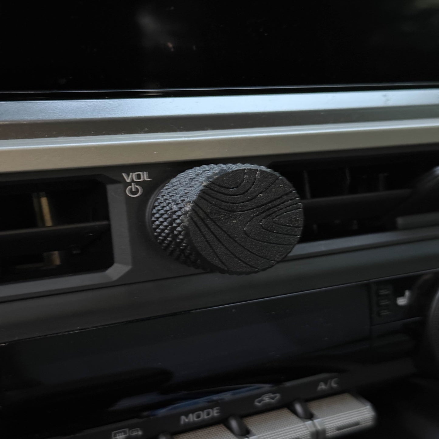 Volume Knob for Toyota Tacoma with 14-Inch Display 2022-2024