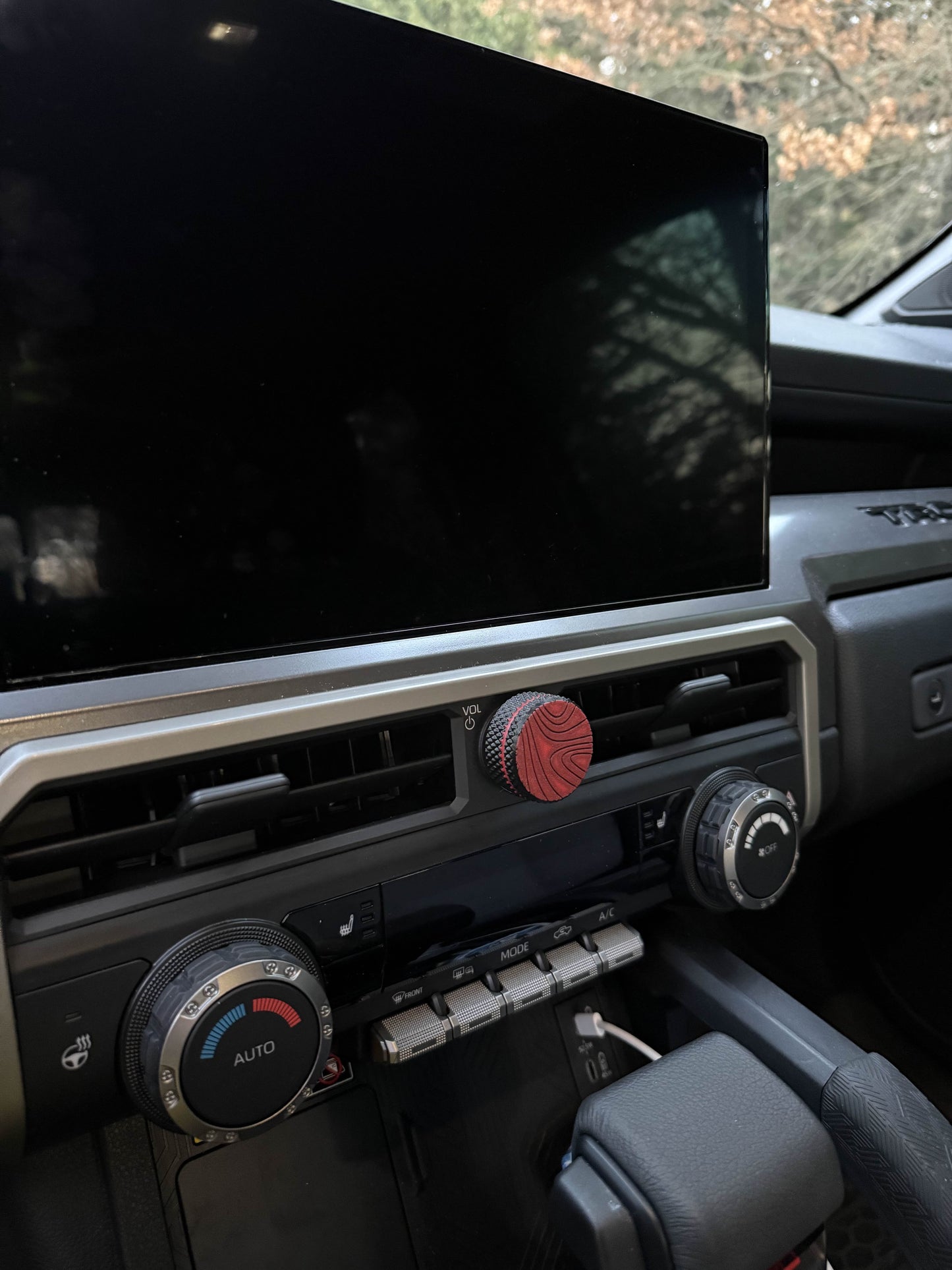 Volume Knob for Toyota Tacoma with 14-Inch Display 2022-2024